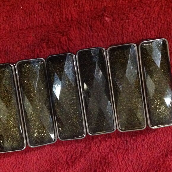 Lot of 1 Metal Expansion & 5 Wide Stretch Vintage Bracelets **READ LISTING** - Picture 5 of 8